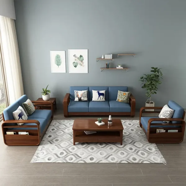 Ghế Sofa Bọc Da Khung Gỗ Cao Cấp - SP13172 7 ghe sofa boc da khung go cao cap sp13172 4