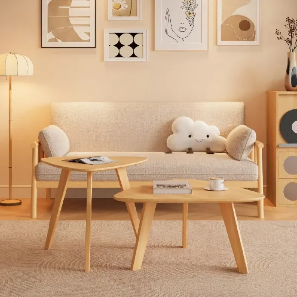 Ghế Sofa Bọc vải Khung Gỗ Kiểu Dáng thanh lịch - SP12771