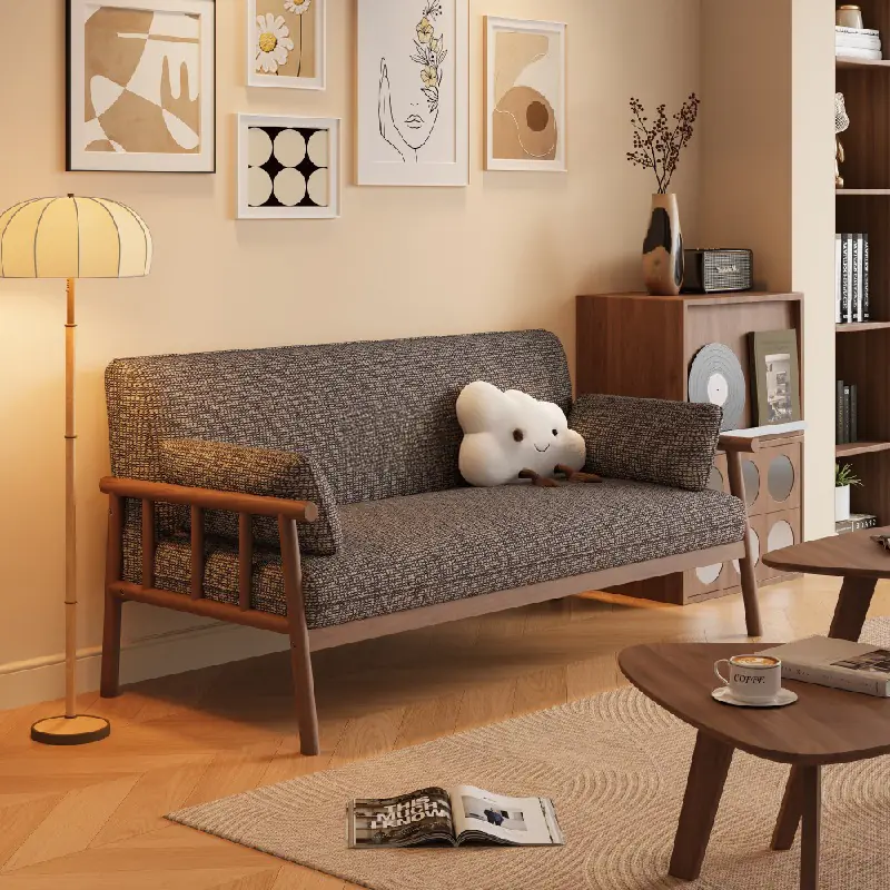 Ghế Sofa Bọc vải Khung Gỗ Kiểu Dáng thanh lịch - SP12771 8 ghe sofa boc vai khung go kieu dang thanh lich sp12771 3