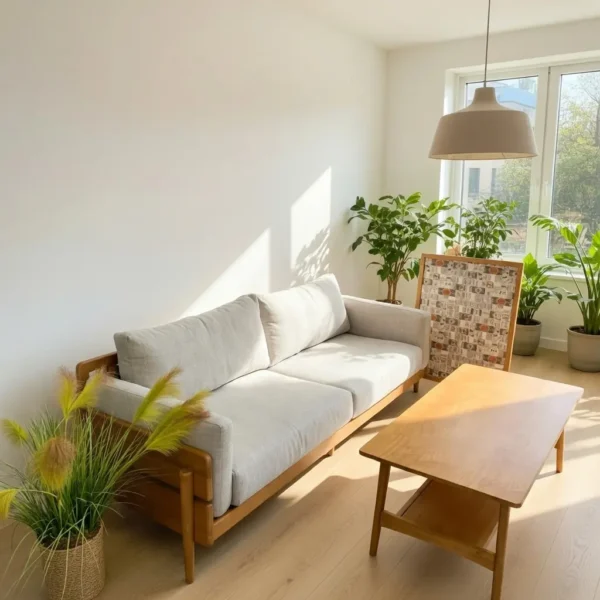 ghe sofa boc vai khung go tan bi thanh lich sp13645 6