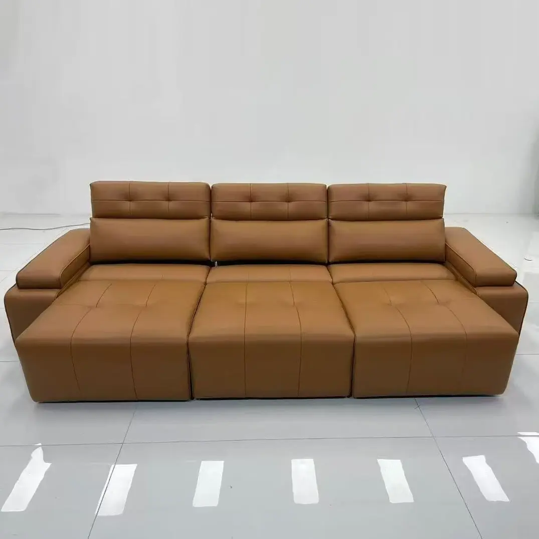 Ghế Sofa Da Chỉnh Điện Thông Minh Cao Cấp - SP13655 9 ghe sofa da chinh dien thong minh cao cap sp13655 1