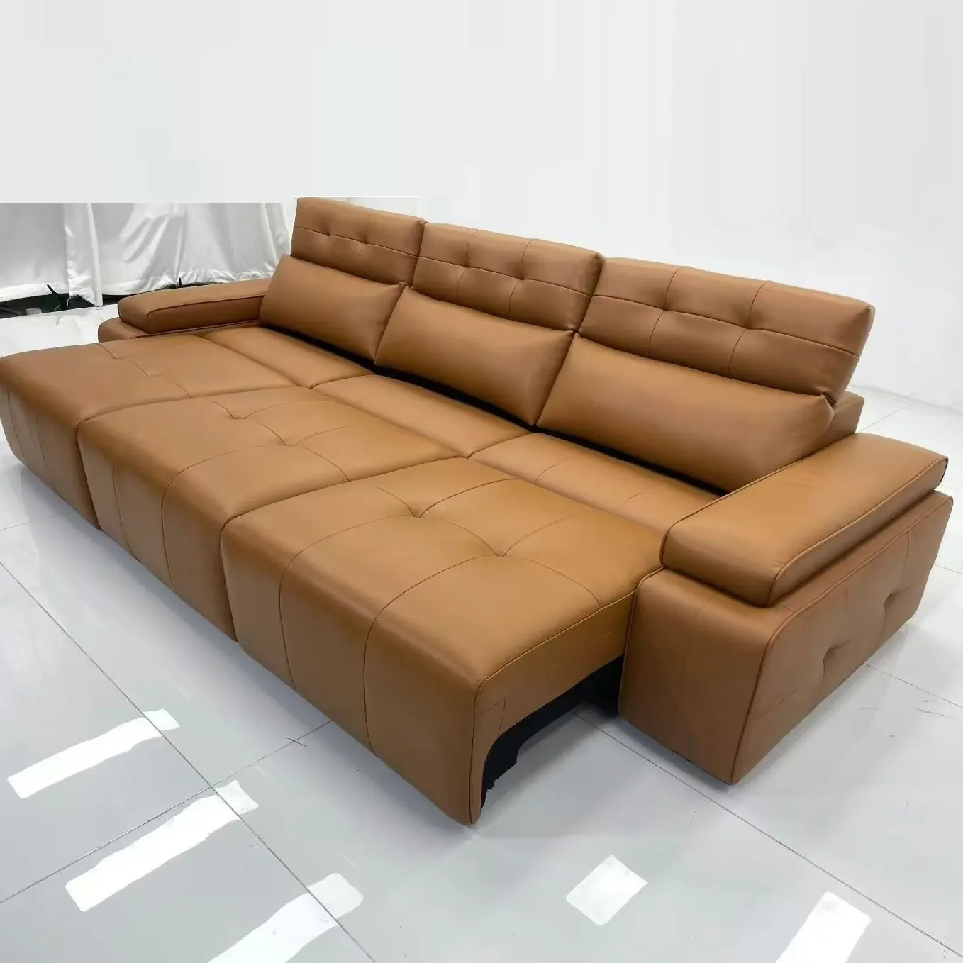 Ghế Sofa Da Chỉnh Điện Thông Minh Cao Cấp - SP13655 8 ghe sofa da chinh dien thong minh cao cap sp13655 2