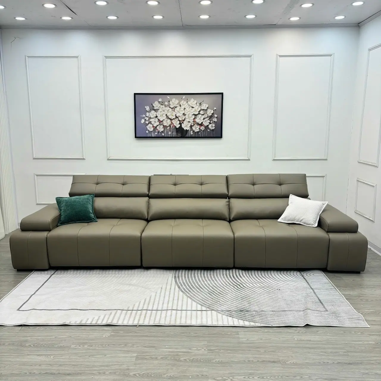 Ghế Sofa Da Chỉnh Điện Thông Minh Cao Cấp - SP13655 1 Ghế Sofa Da Chỉnh Điện Thông Minh Cao Cấp - SP13655
