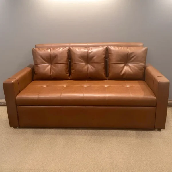 Ghế Sofa Giường Kéo Bọc Da Cao Cấp - SP13118