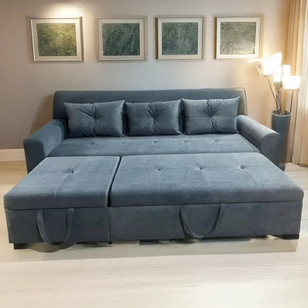 Ghế Sofa Giường kéo bọc da vải cao cấp sp13123