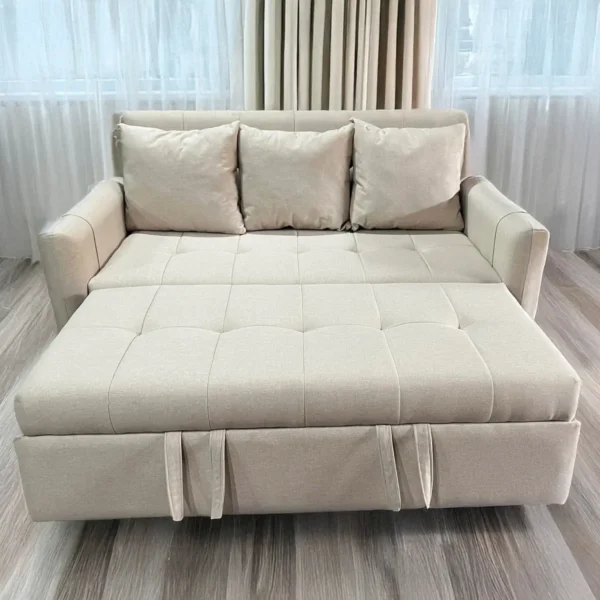Ghế sofa giường kéo bọc vải hiện đại sp13131