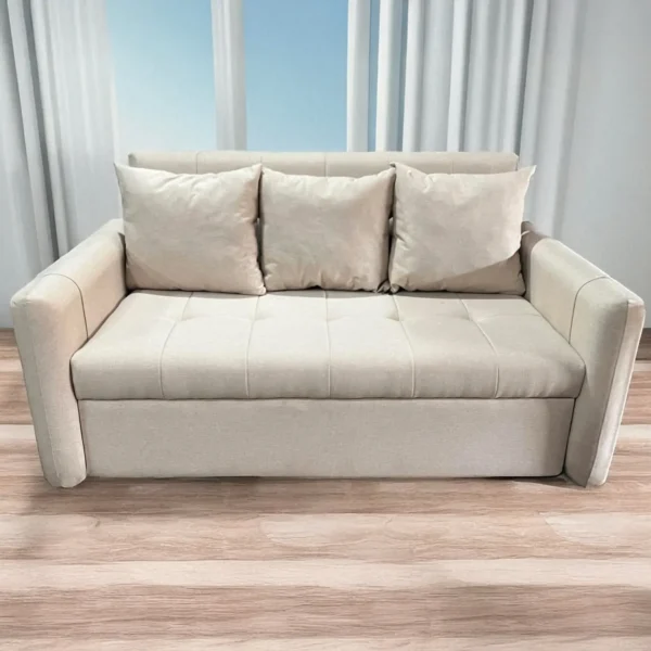 Ghế Sofa Giường Kéo Bọc Vải Hiện Đại - SP13131
