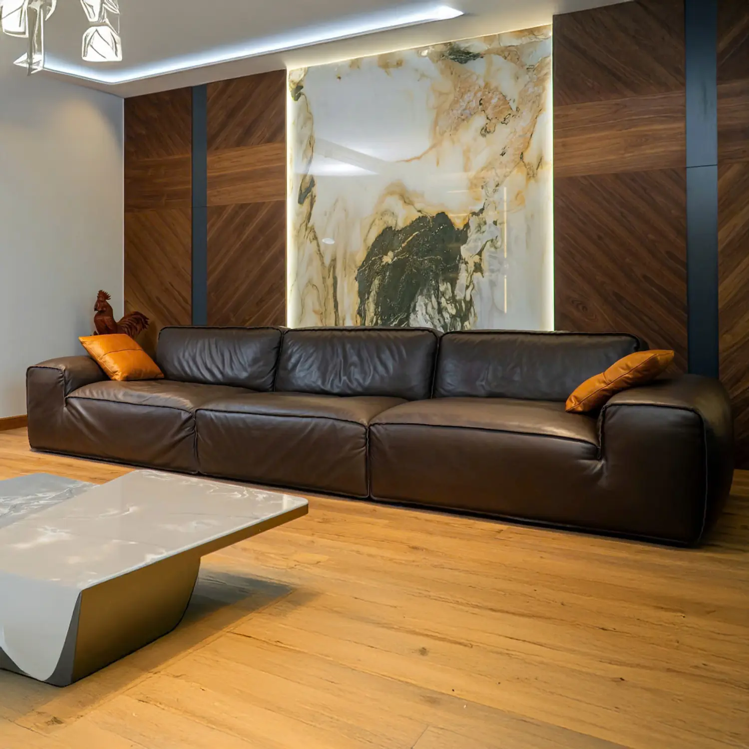 Ghế Sofa Văng Bọc Da Cao Cấp - SP13187 7 Ghế Sofa văng Bọc da cao cấp sp13187