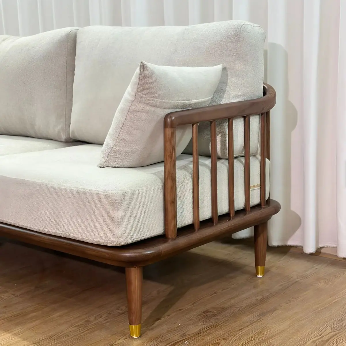 Ghế Sofa Văng Khung Gỗ Bọc Vải Thanh Lịch - SP13604 4 Ghế Sofa Văng Khung Gỗ Bọc Vải Thanh Lịch - SP13604 - Ảnh 4