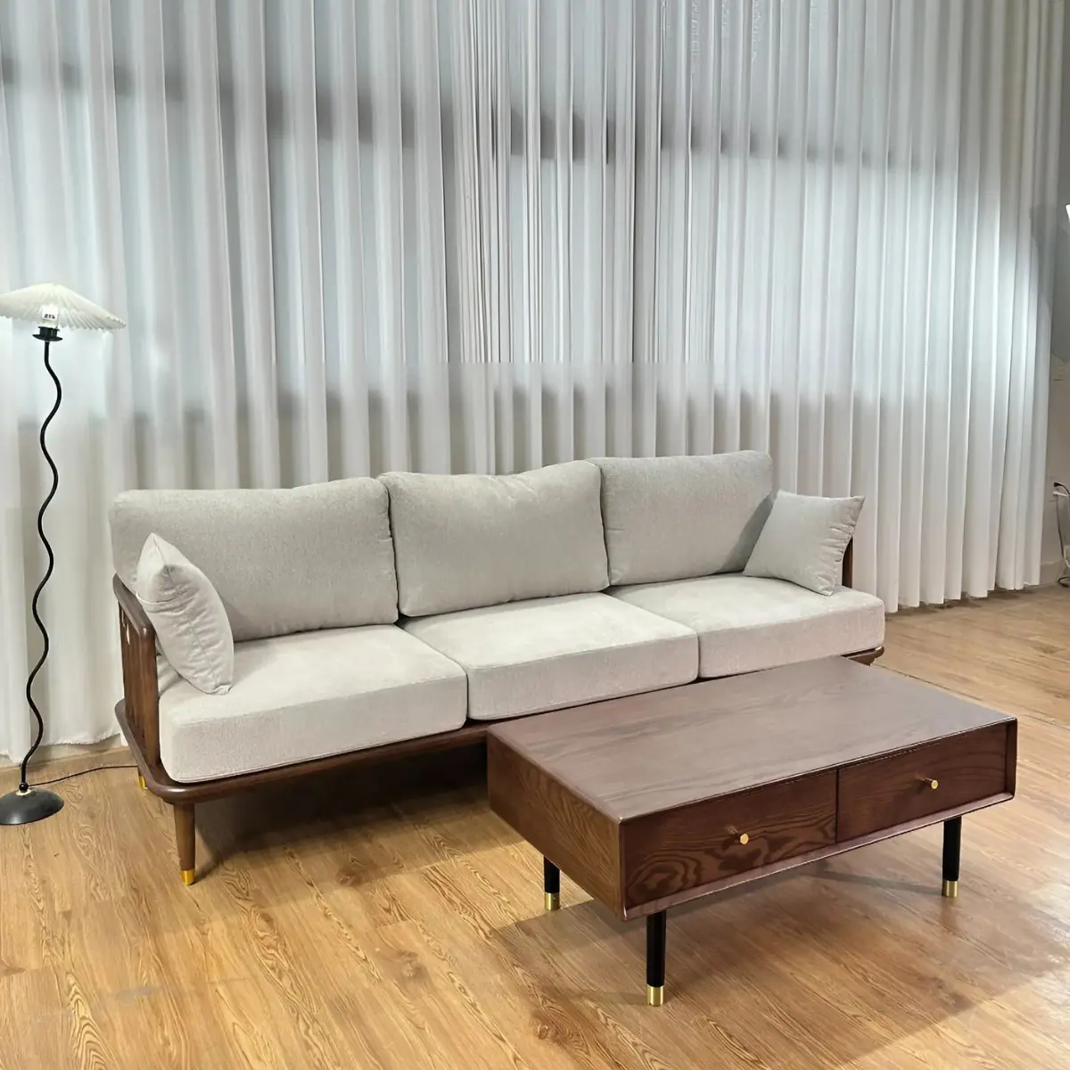 Ghế Sofa Văng Khung Gỗ Bọc Vải Thanh Lịch - SP13604 15 ghe sofa vang khung go boc vai thanh lich sp13604 2