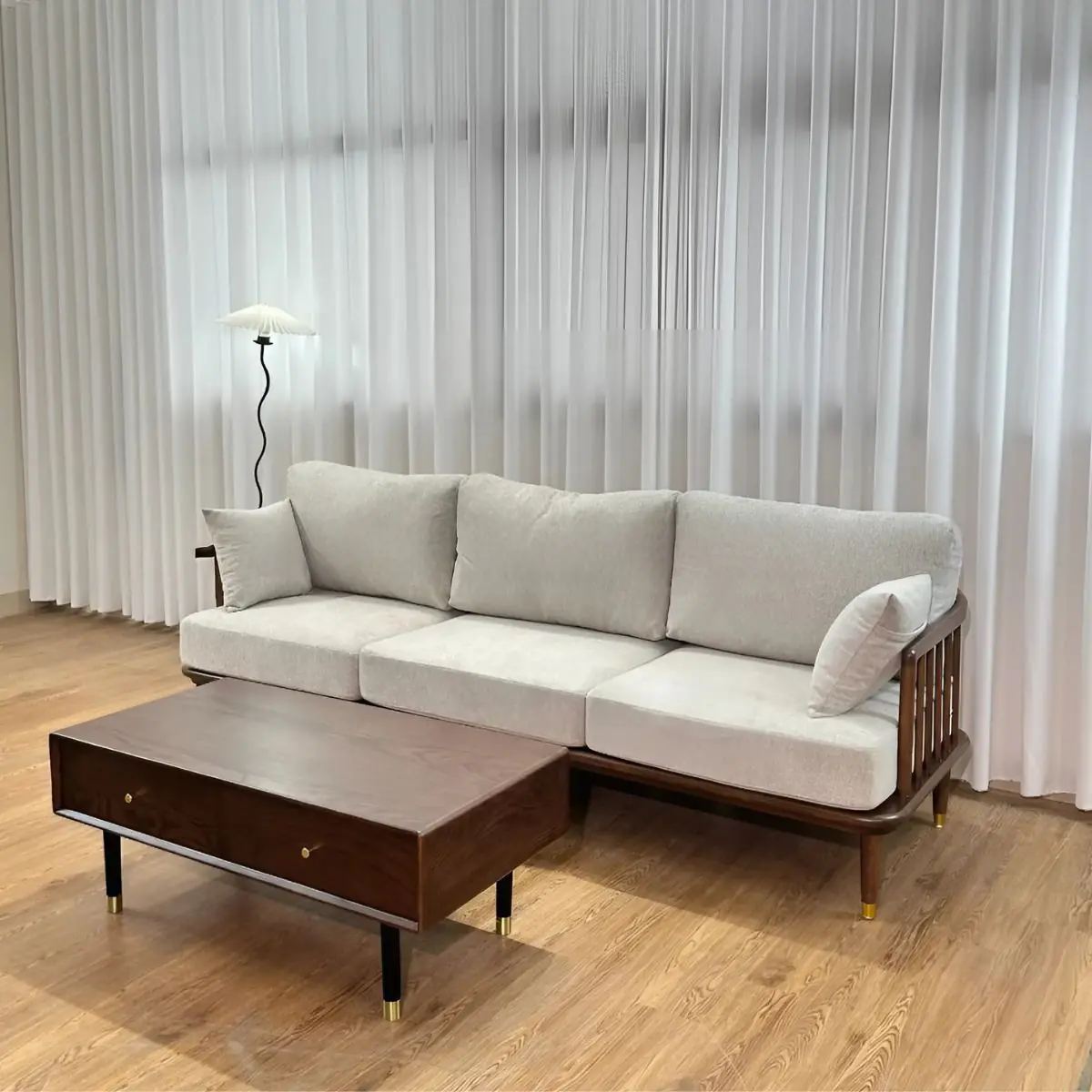 Ghế Sofa Văng Khung Gỗ Bọc Vải Thanh Lịch - SP13604 12 ghe sofa vang khung go boc vai thanh lich sp13604 5