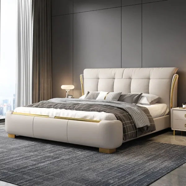 giuong ngu boc da cao cap dang canh quat hien dai sp13563 3