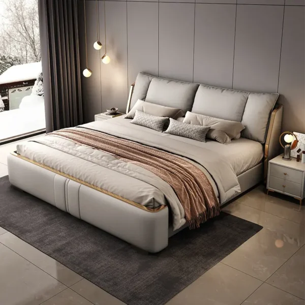 giuong ngu boc da cao cap dau giuong goi tua day sp13572 1