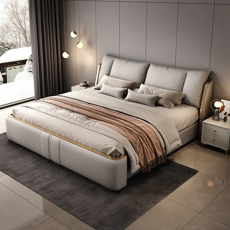 giuong ngu boc da cao cap dau giuong goi tua day sp13572 1