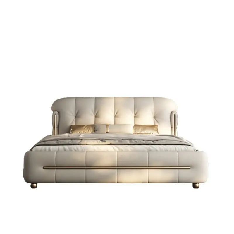 Giường ngủ bọc da hiện đại cao cấp - SP12565 4 Giường ngủ bọc da hiện đại cao cấp - SP12565 - Ảnh 4