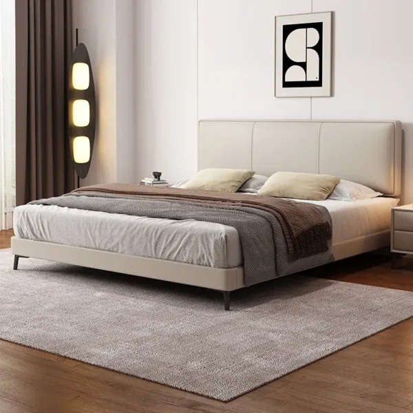 Giường Ngủ Bọc Da Hiện Đại Tối Giản - SP12710