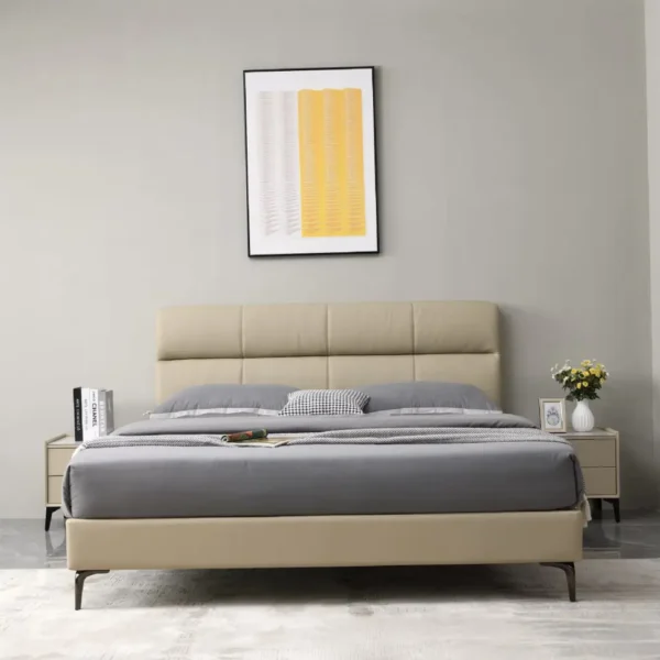 Giường Ngủ Bọc Da Phong Cách Hiện Đại - SP13471