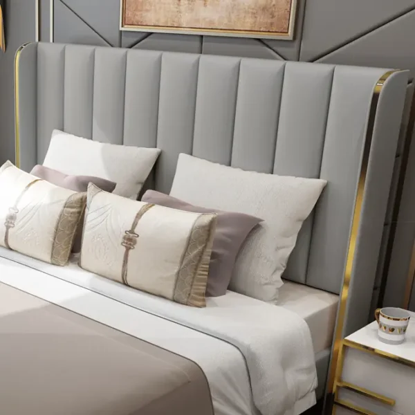 Giường Ngủ Bọc Da Thanh Lịch - SP13438 13 giuong ngu boc da thanh lich sp13438 1