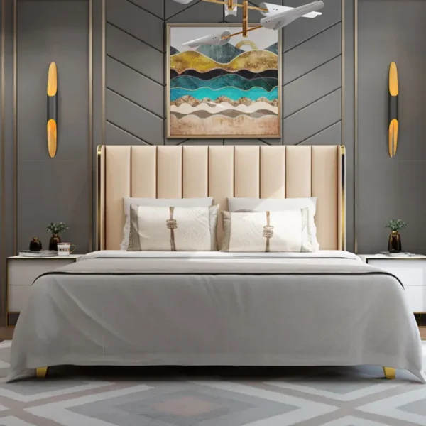 Giường Ngủ Bọc Da Thanh Lịch - SP13438 10 giuong ngu boc da thanh lich sp13438 4