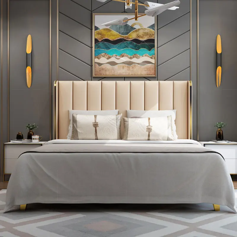 Giường Ngủ Bọc Da Thanh Lịch - SP13438 15 giuong ngu boc da thanh lich sp13438 4