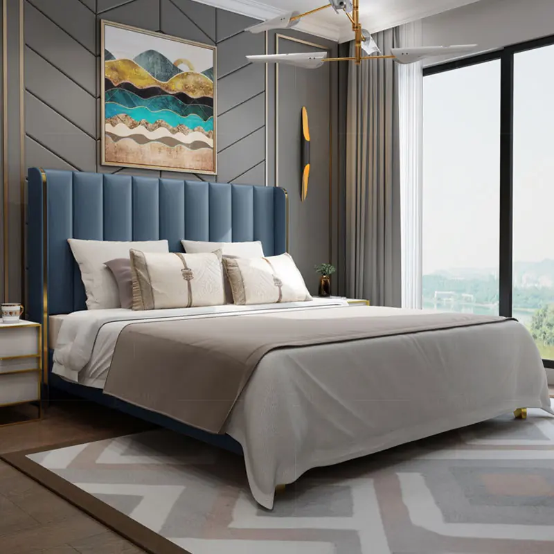 Giường Ngủ Bọc Da Thanh Lịch - SP13438 14 giuong ngu boc da thanh lich sp13438 5