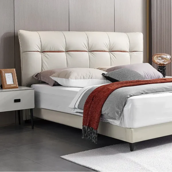 Giường Ngủ Bọc Da Thanh Lịch - SP13465 7 giuong ngu boc da thanh lich sp13465 2