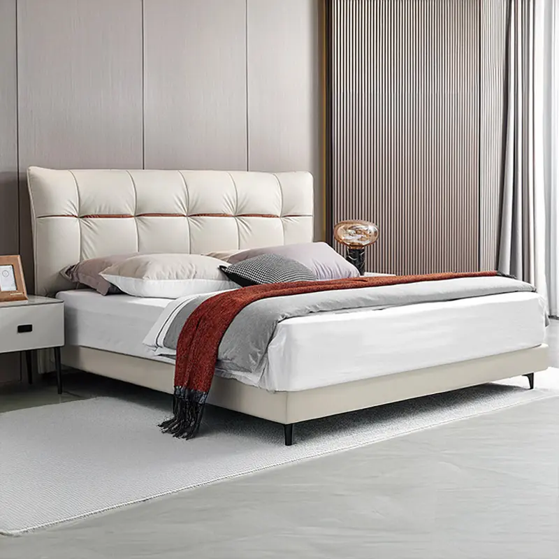 Giường Ngủ Bọc Da Thanh Lịch - SP13465 9 giuong ngu boc da thanh lich sp13465 3