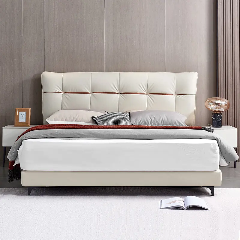 Giường Ngủ Bọc Da Thanh Lịch - SP13465 8 giuong ngu boc da thanh lich sp13465 4