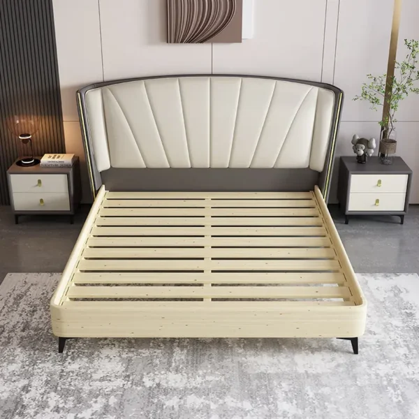 Giường Ngủ Bọc Da Thiết Kế Tân Cổ Điển - SP13483 6 giuong ngu boc da thiet ke tan co dien sp13483 3