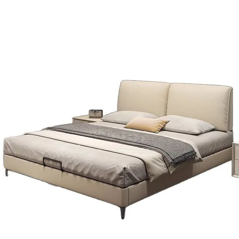 Giường Ngủ Bọc Da Thông Minh Có Hộc Kéo & Nâng Hiện Đại - SP12575 3 Giường Ngủ Bọc Da Thông Minh Có Hộc Kéo & Nâng Hiện Đại - SP12575 - Ảnh 3