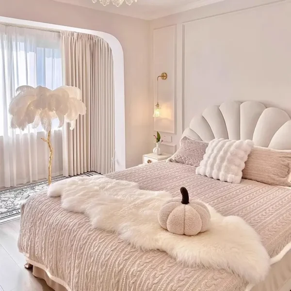 giuong ngu boc nhung dau so diep thiet ke tan co dien sang trong sp 1