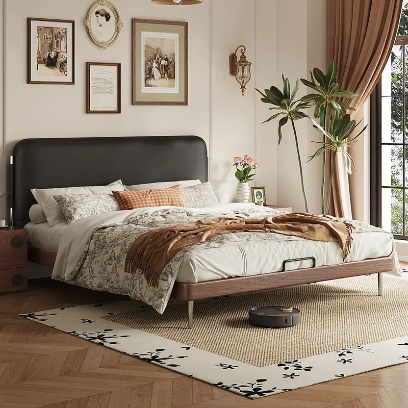 Giường Ngủ Gỗ Bọc Da Cao Cấp - SP12588 3 Giường Ngủ Gỗ Bọc Da Cao Cấp - SP12588 - Ảnh 3