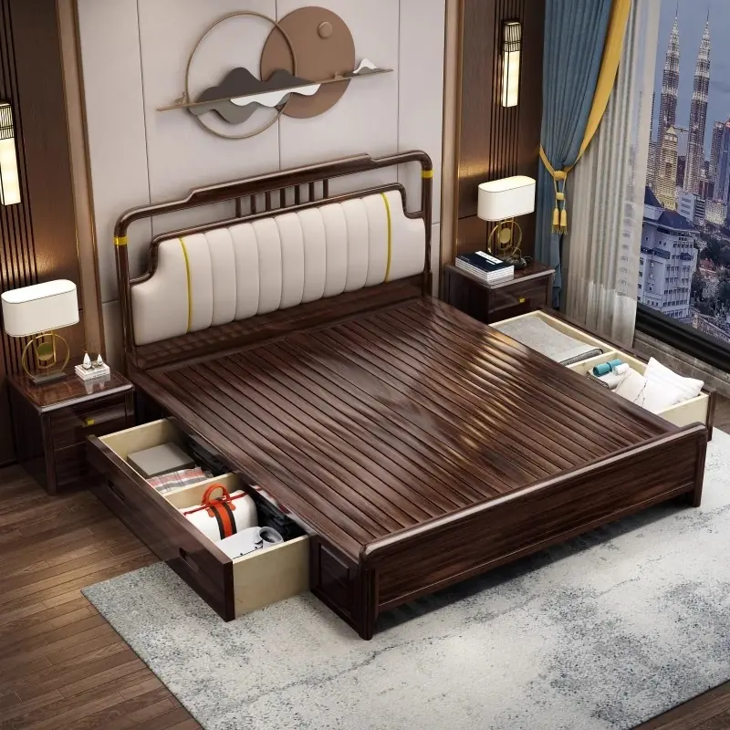 giuong ngu go co ngan keo dau giuong boc da cao cap sp12896 5