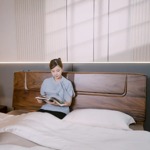 Giường Ngủ Gỗ Nam Phi Sơn Màu Óc Chó Cao Cấp - SP13505 8 giuong ngu go nam phi son mau oc cho cao cap sp13505 6