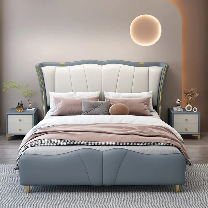 giuong ngu sofa boc da cao cap sp13532 1