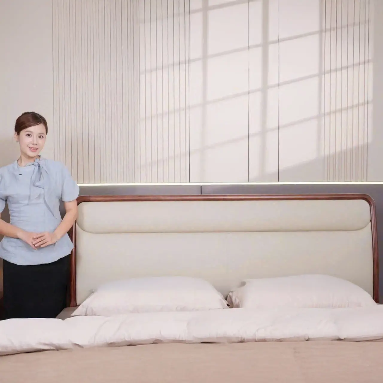 Giường Ngủ Sofa Gỗ Phong Cách Hiện Đại - SP13523 4 giuong ngu sofa go phong cach hien dai sp13523 2