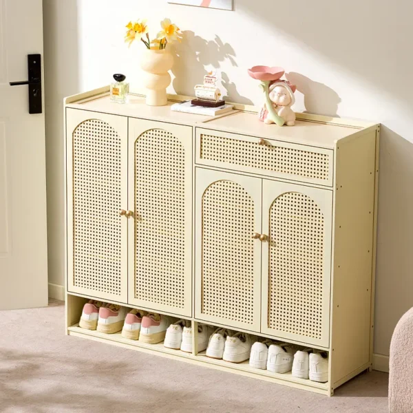 tu giay go nan may thiet ke thanh lich cao cap