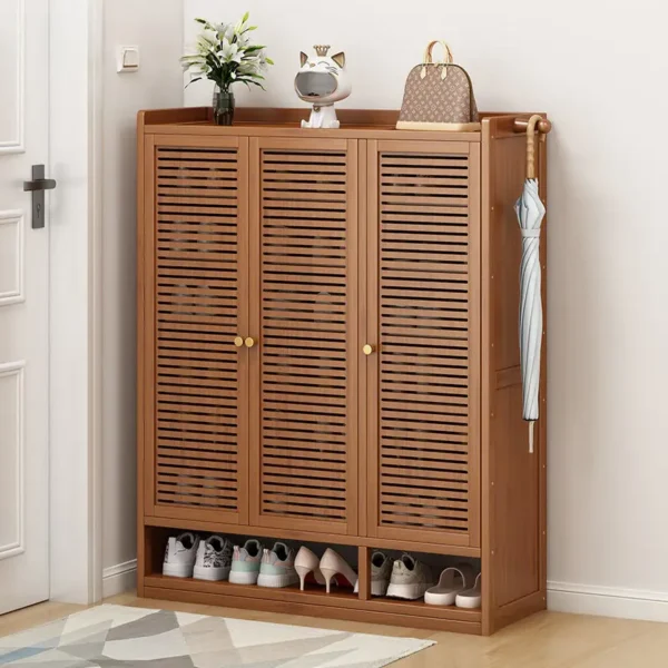 Tủ Giày Gỗ Thiết Kế Đơn Gian Tiện Lợi - SP13794