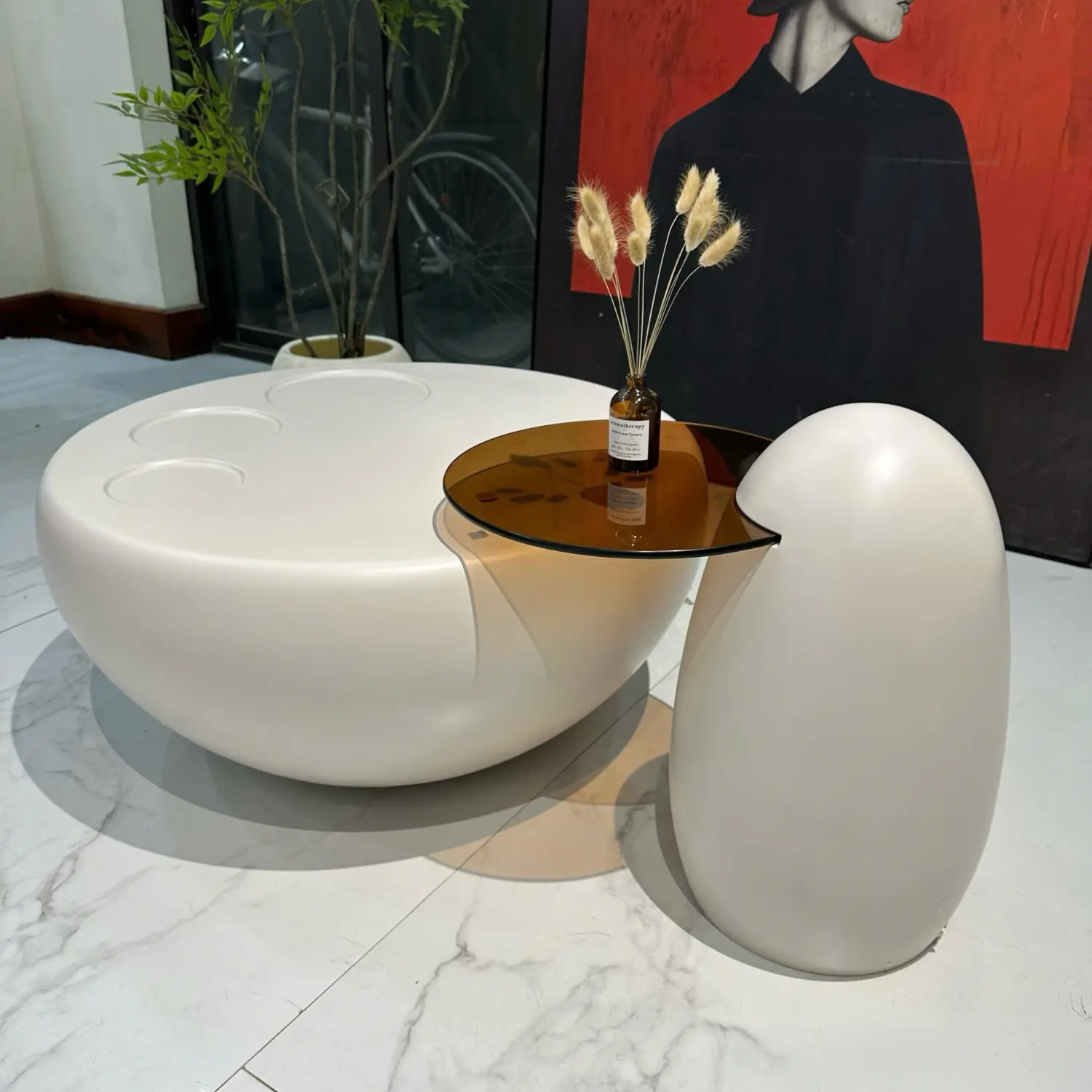 Bàn Trà Tròn Decor Sang Trọng Hiện Đại - SP14415 16 ban tra tron decor sang trong hien dai sp14415 4