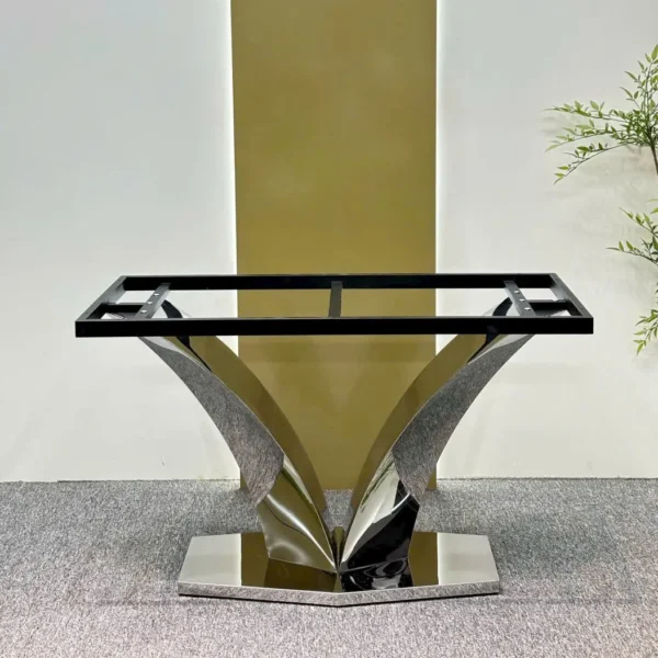 Bộ Bàn Ăn 6 Ghế Chân Inox Chữ V Cách Điệu Hiện Đại - SP14237 11 bo ban an 6 ghe chan inox chu v cach dieu hien dai sp14237 7