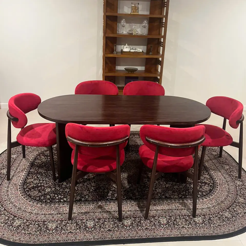 Bộ Bàn Ăn Gỗ Phong Cách Rustic - SP14291 10 bo ban an go phong cach rustic sp14291 1