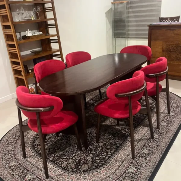 Bộ Bàn Ăn Gỗ Phong Cách Rustic - SP14291