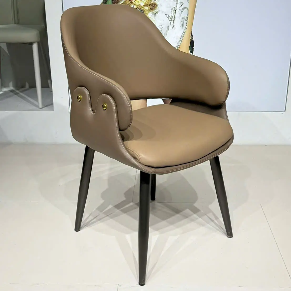 Ghế Ăn Bọc Da Cao Cấp Phong Cách Cổ Điển - SP14259 9 ghe an boc da cao cap phong cach co dien sp14259 2