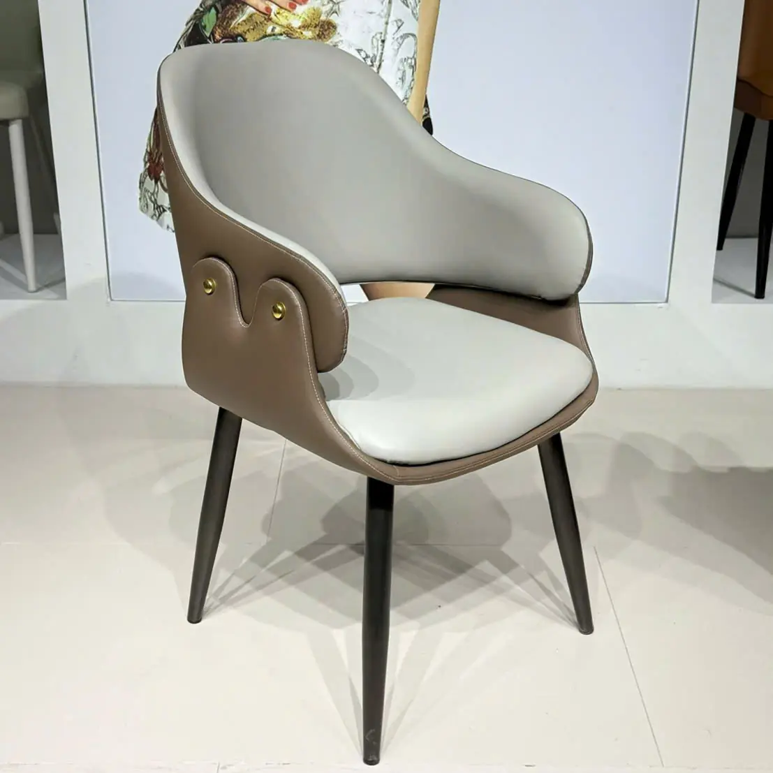 Ghế Ăn Bọc Da Cao Cấp Phong Cách Cổ Điển - SP14259 11 ghe an boc da cao cap phong cach co dien sp14259