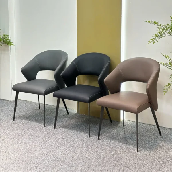 Ghế Ăn Bọc Da Sang Trọng Phong Cách Ý - SP14275