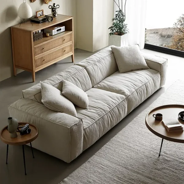 Ghế Sofa Băng Bọc Vải Êm Ái Thanh Lịch - SP14518