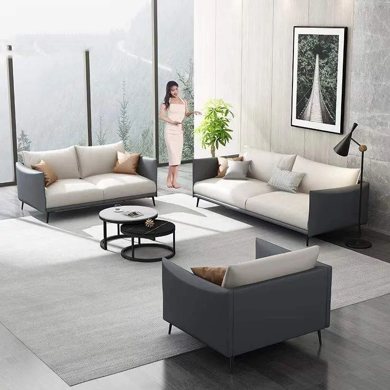 Ghế Sofa Bọc Da Thiết Kế Nhỏ Gọn Thanh Lịch - SP14147 8 ghe sofa boc da thiet ke nho gon thanh lich sp14147