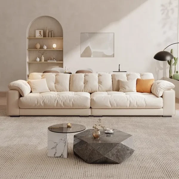 Ghế Sofa Bọc Vải Êm Ái Hiện Đại - SP14678
