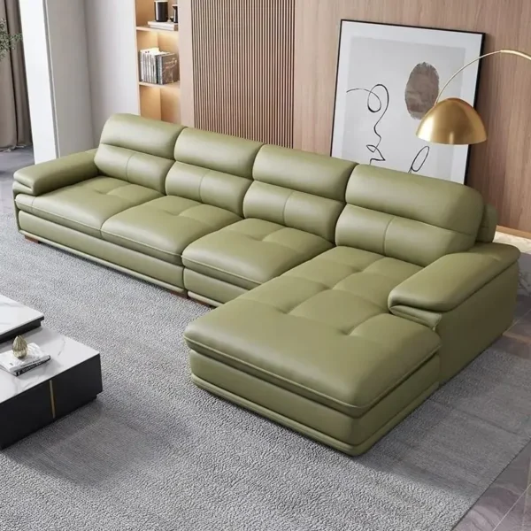 Ghế Sofa Góc Chữ L Bọc Da Cao Cấp - SP14458