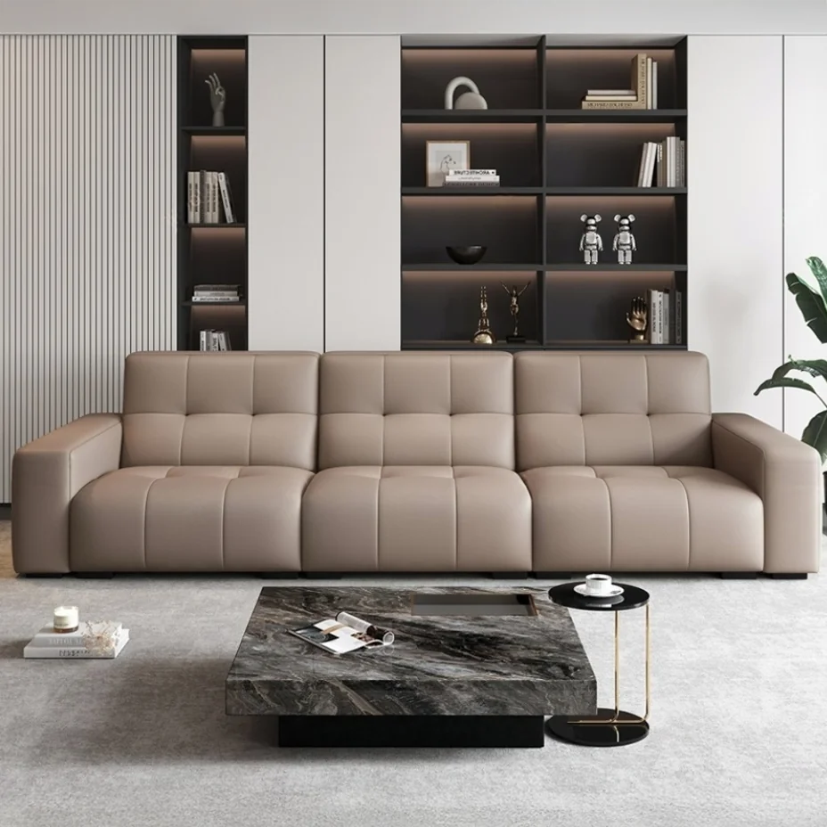Ghế Sofa văng bọc da cao cấp sang trọng - SP14119 1 Ghế Sofa văng bọc da cao cấp sang trọng - SP14119